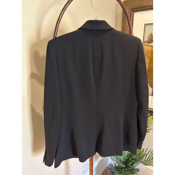 LAUREN by Ralph Lauren Black Blazer Size 12 - Picture 3 of 7